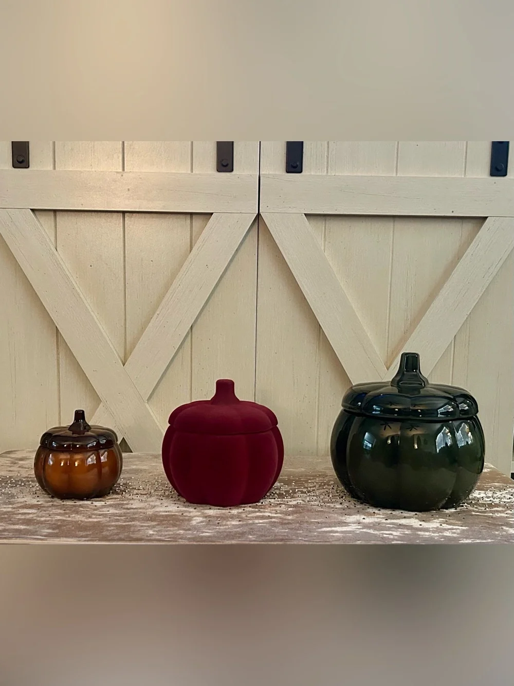 Better Homes & Gardens Glass Fresh Cut Frasier Candle Pumpkin Design 5oz